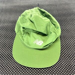 New Balance Kids Lime Green Logo Cap